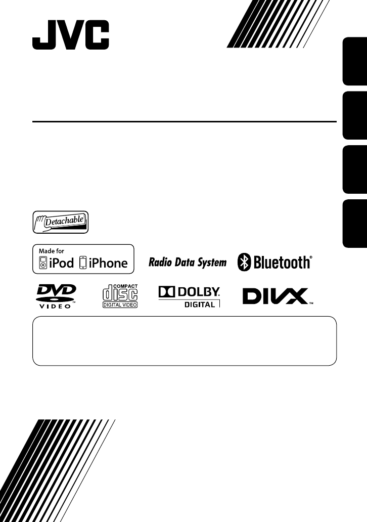 Bedienungsanleitung JVC KW-AV60BT (Seite 1 Von 277) (Deutsch, Englisch ...