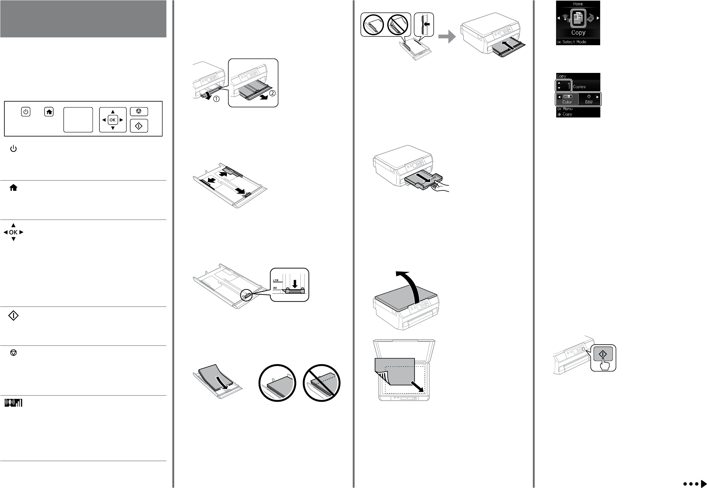 Bedienungsanleitung Epson Expression Premium Xp 510 Seite 2 Von 4 Deutsch Englisch 2487