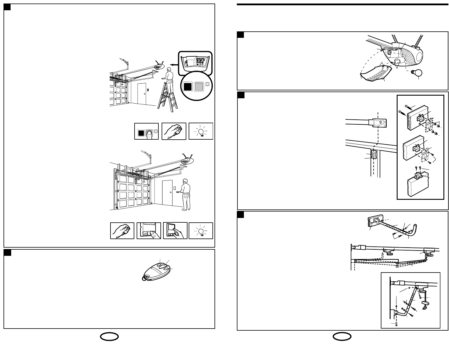 Bedienungsanleitung Chamberlain Liftmaster Lm600a Seite 30 Von 48 Danisch Deutsch Englisch Spanisch Franzosisch