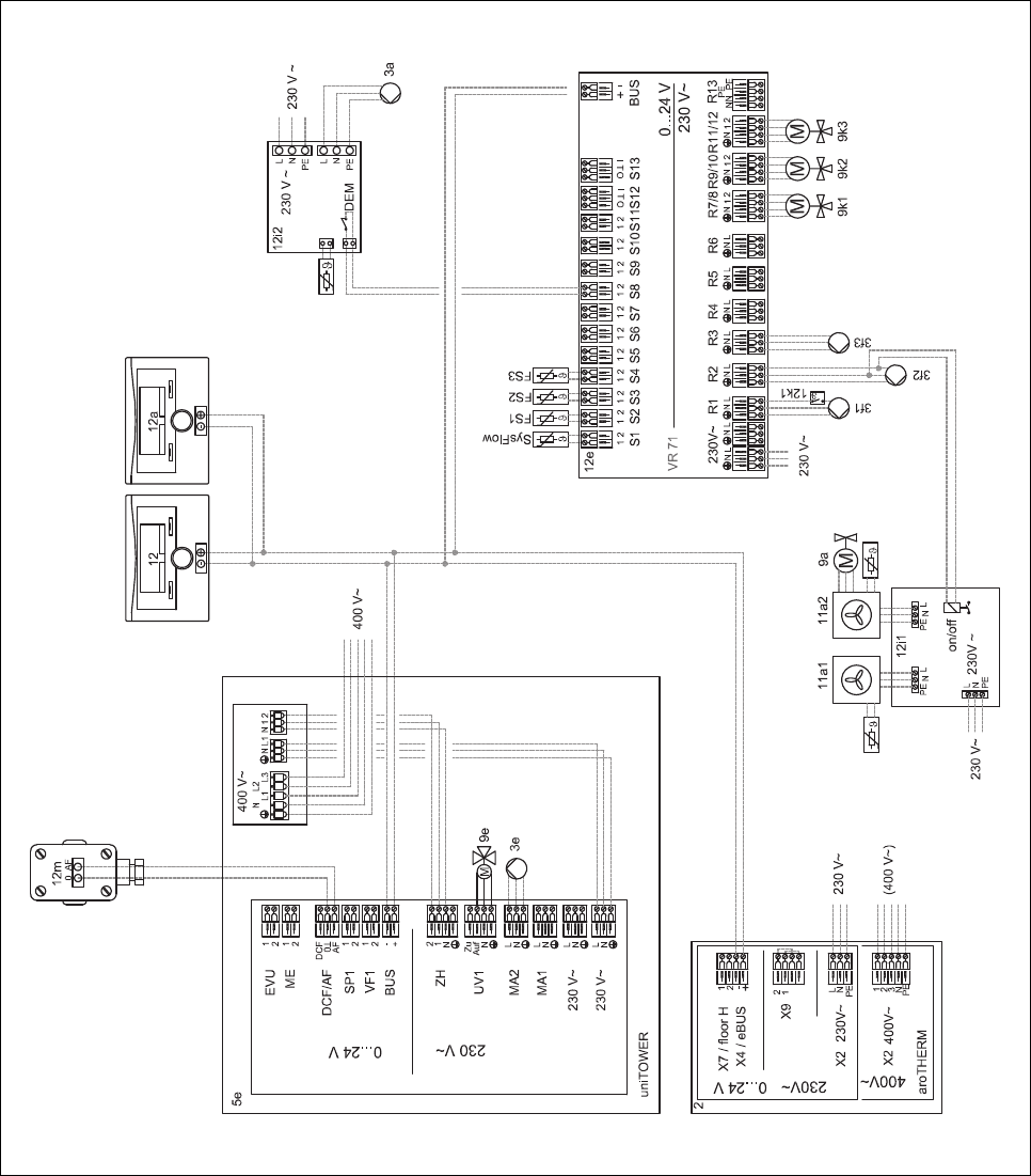 Взрывная схема vaillant