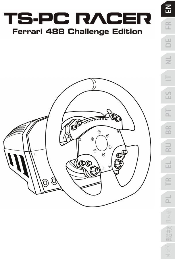 Bedienungsanleitung Thrustmaster Ts Pc Racer Ferrari 488