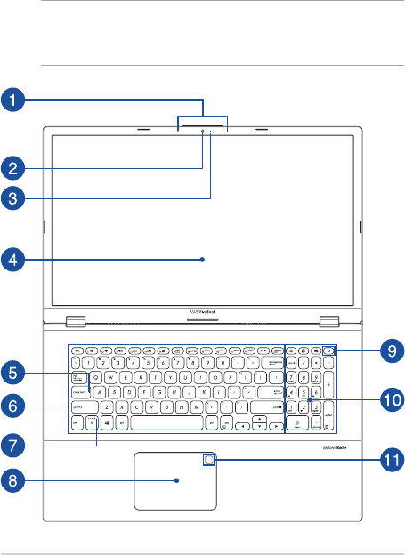 Bedienungsanleitung Asus Vivobook 17 X712 Seite 14 Von 100 Deutsch