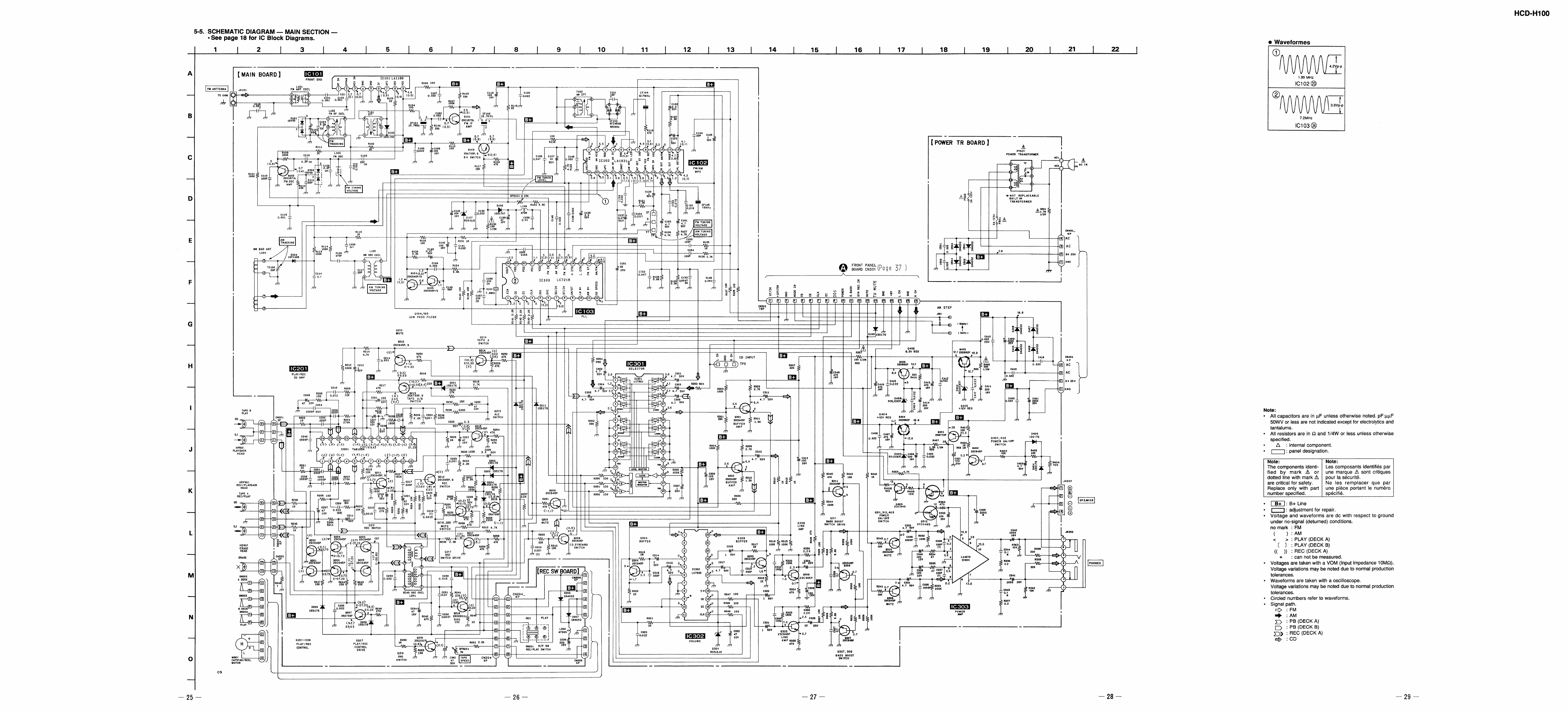 Sony hcd sb300 схема