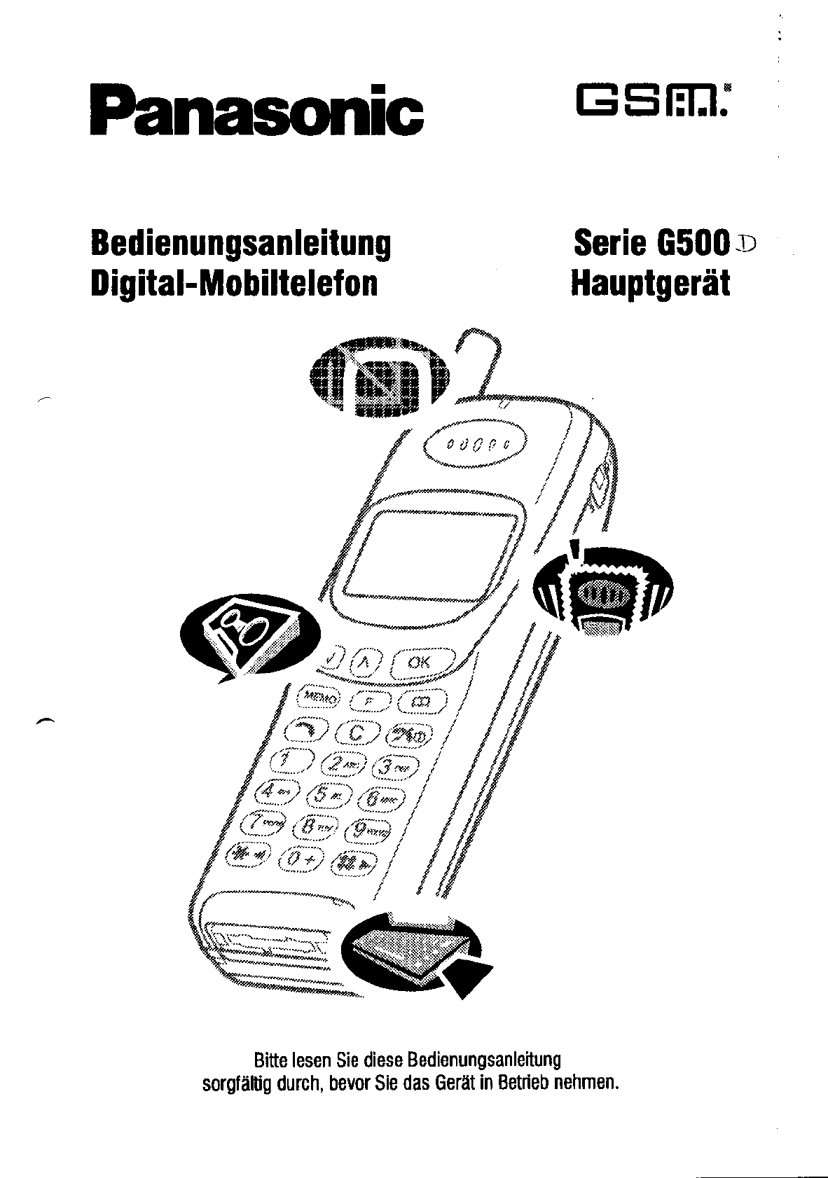 Bedienungsanleitung Panasonic EBG500 (Seite 1 Von 43) (Deutsch)