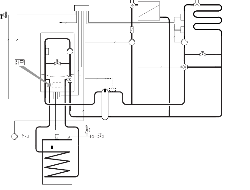 Схема подключения vaillant vr71