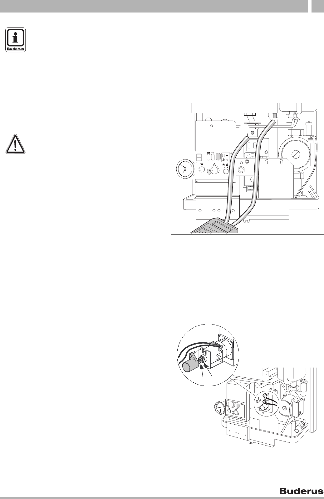 Bedienungsanleitung Buderus Logamax U122 11 Seite 21 Von 44 Deutsch