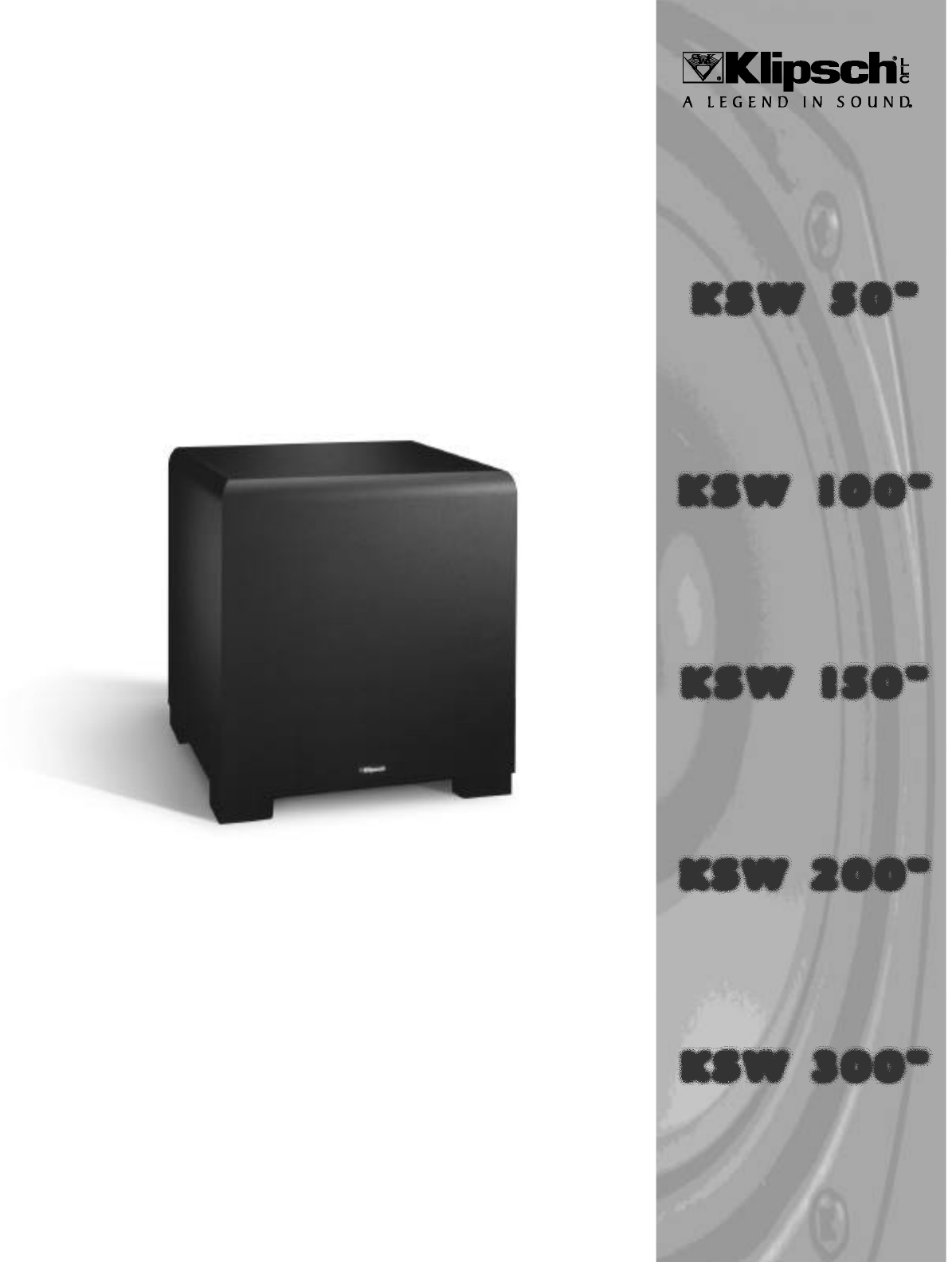 Klipsch best sale ksw 100